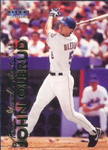 #21 John Olerud - New York Mets - 1999 Fleer Tradition Baseball