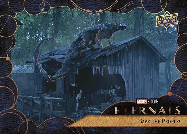 #22 Save the People! - 2023 Upper Deck Marvel Eternals
