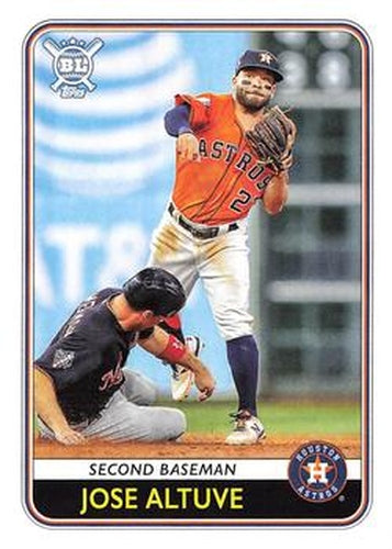#220 Jose Altuve - Houston Astros - 2020 Topps Big League Baseball
