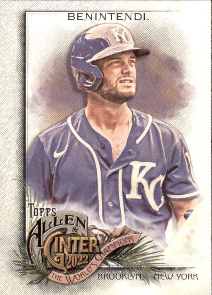 #220 Andrew Benintendi - Kansas City Royals - 2022 Topps Allen & Ginter Baseball