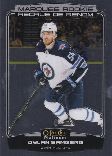 #220 Dylan Samberg - Winnipeg Jets - 2022-23 O-Pee-Chee Platinum Hockey