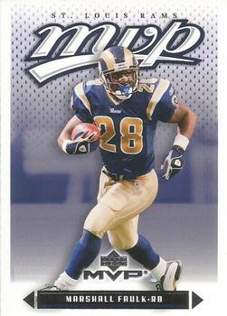 #220 Marshall Faulk - St. Louis Rams - 2003 Upper Deck MVP Football