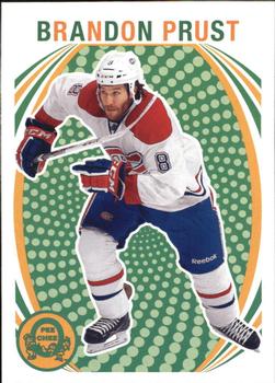 #220 Brandon Prust - Montreal Canadiens - 2013-14 O-Pee-Chee - Retro Hockey