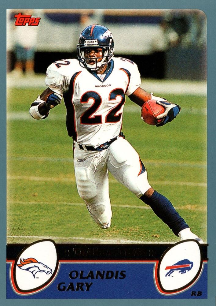 #220 Olandis Gary - Buffalo Bills - 2003 Topps Football