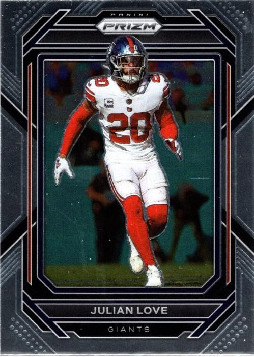 #220 Julian Love - New York Giants - 2022 Panini Prizm Football