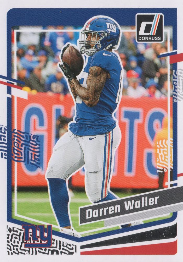 #221 Darren Waller - New York Giants - 2023 Donruss Football