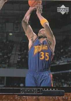 #221 Terry Cummings - Golden State Warriors - 1999-00 Upper Deck Basketball