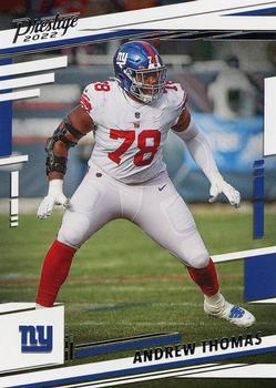 #221 Andrew Thomas - New York Giants - 2022 Panini Prestige Football