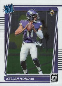 #221 Kellen Mond - Minnesota Vikings - 2021 Donruss Optic Football