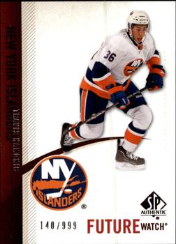 #221 Travis Hamonic - New York Islanders - 2010-11 SP Authentic Hockey