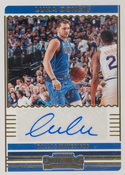 #117 Luka Doncic - Dallas Mavericks - 2021-22 Panini Select - Blue Basketball
