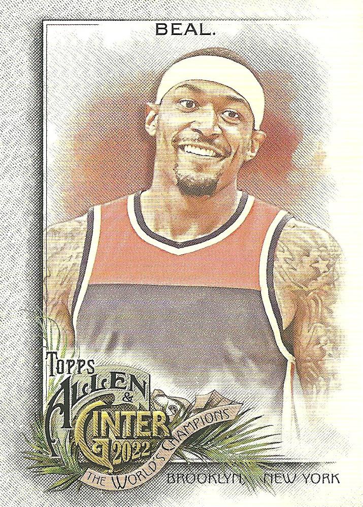 #222 Bradley Beal - Washington Wizards - 2022 Topps Allen & Ginter Baseball