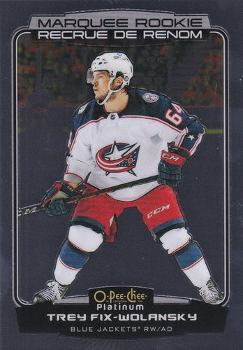 #222 Trey Fix-Wolansky - Columbus Blue Jackets - 2022-23 O-Pee-Chee Platinum Hockey