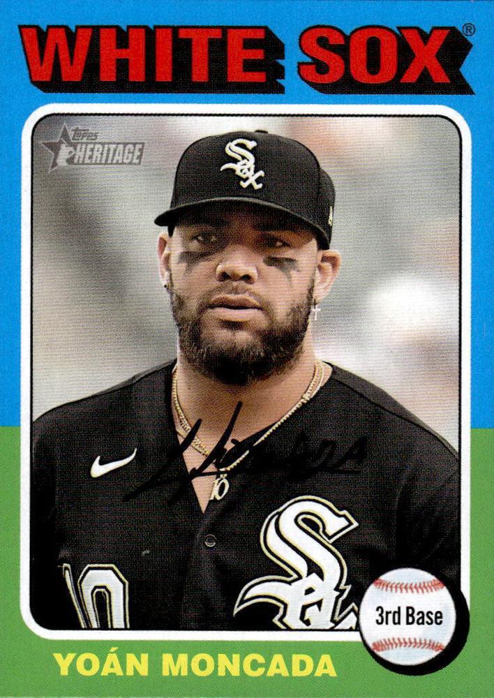 #222 Yoán Moncada - Chicago White Sox - 2024 Topps Heritage Baseball