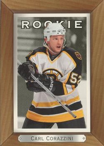#222 Carl Corazzini - Boston Bruins - 2003-04 Upper Deck Beehive Hockey