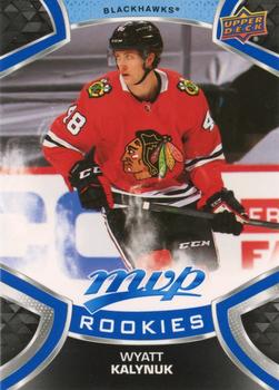 #222 Wyatt Kalynuk - Chicago Blackhawks - 2021-22 Upper Deck MVP - Blue Hockey