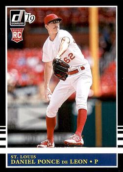 #222 Daniel Poncedeleon - St. Louis Cardinals - 2019 Donruss Baseball