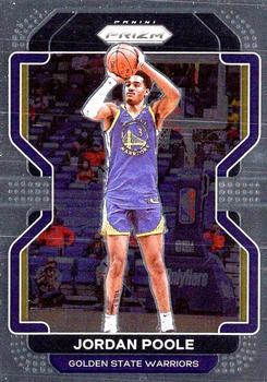 #222 Jordan Poole - Golden State Warriors - 2021-22 Panini Prizm Basketball