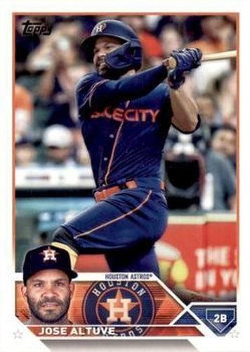 #222 Jose Altuve - Houston Astros - 2023 Topps Baseball