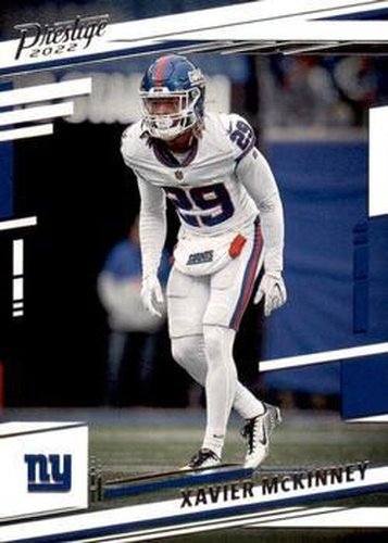 #222 Xavier McKinney - New York Giants - 2022 Panini Prestige Football