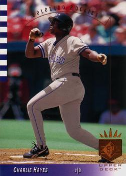 #222 Charlie Hayes - Colorado Rockies - 1993 SP Baseball