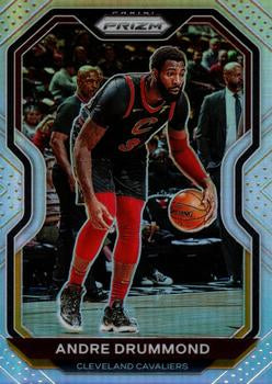 #222 Andre Drummond - Cleveland Cavaliers - 2020-21 Panini Prizm - Silver Prizms Basketball