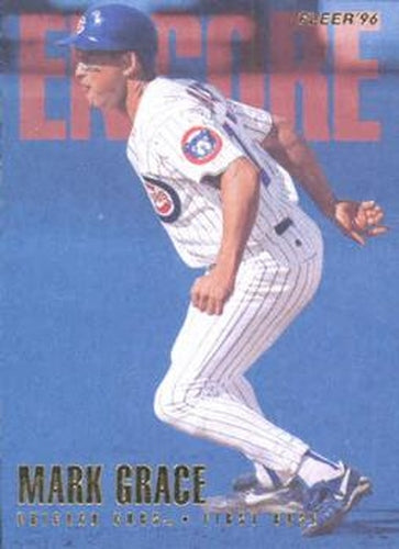 #U222 Mark Grace - Chicago Cubs - 1996 Fleer Update Baseball