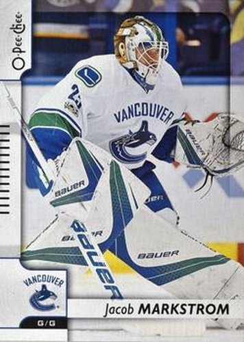 #222 Jacob Markstrom - Vancouver Canucks - 2017-18 O-Pee-Chee Hockey