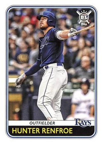 #223 Hunter Renfroe - Tampa Bay Rays - 2020 Topps Big League Baseball