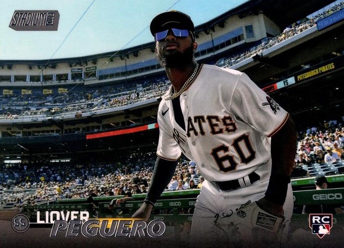 #223 Liover Peguero - Pittsburgh Pirates - 2023 Stadium Club Baseball