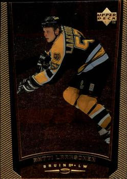 #223 Antti Laaksonen - Boston Bruins - 1998-99 Upper Deck Gold Reserve Hockey