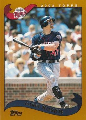 #223 Corey Koskie - Minnesota Twins - 2002 Topps Baseball