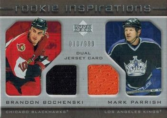 #223 Brandon Bochenski / Mark Parrish - Chicago Blackhawks / Los Angeles Kings - 2005-06 Upper Deck Rookie Update Hockey