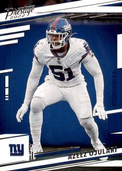 #223 Azeez Ojulari - New York Giants - 2022 Panini Prestige Football
