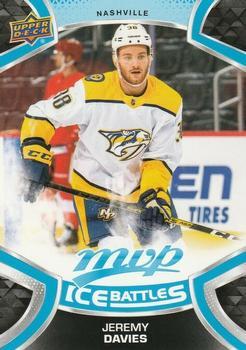 #223 Jeremy Davies - Nashville Predators - 2021-22 Upper Deck MVP - Ice Battles Hockey