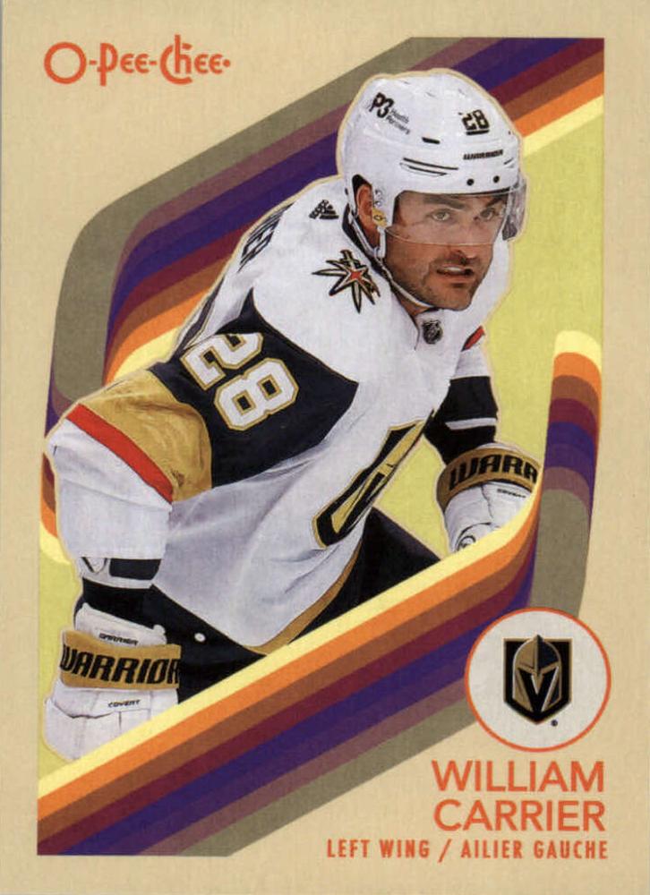 #223 William Carrier - Vegas Golden Knights - 2023-24 O-Pee-Chee - Retro Hockey