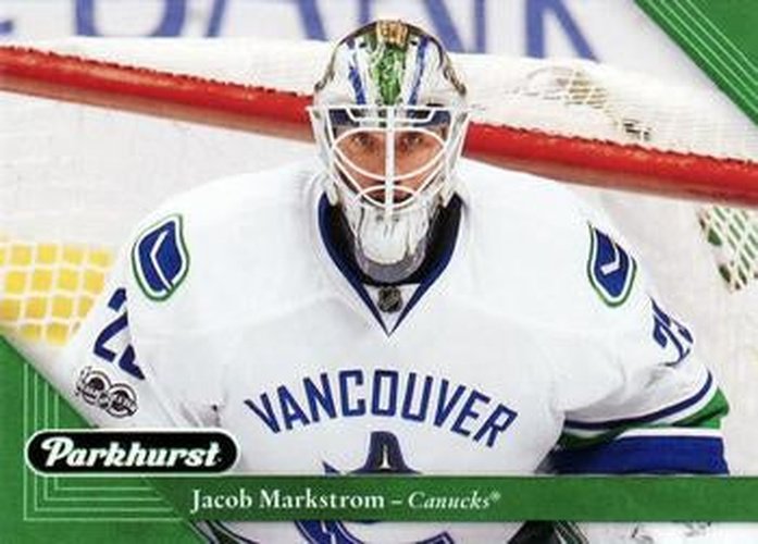 #223 Jacob Markstrom - Vancouver Canucks - 2017-18 Parkhurst Hockey