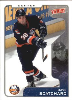 #224 Dave Scatchard - New York Islanders - 2001-02 Upper Deck Victory Hockey