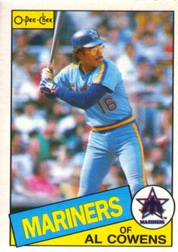 #224 Al Cowens - Seattle Mariners - 1985 O-Pee-Chee Baseball