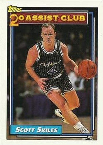 #224 Scott Skiles - Orlando Magic - 1992-93 Topps Basketball