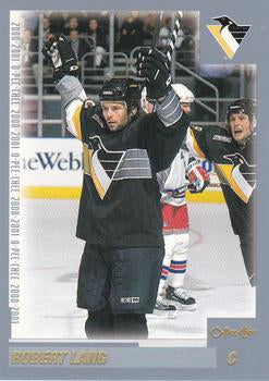 #224 Robert Lang - Pittsburgh Penguins - 2000-01 O-Pee-Chee Hockey
