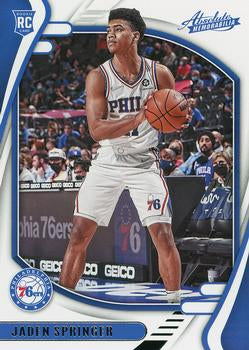 #224 Jaden Springer - Philadelphia 76ers - 2021-22 Panini Chronicles Basketball