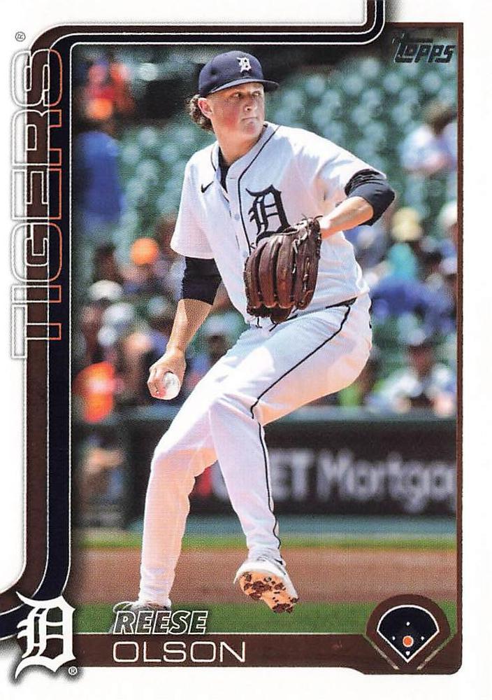 #224 Reese Olson - Detroit Tigers - 2025 Topps Baseball