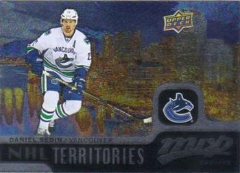 #224 Daniel Sedin - Vancouver Canucks - 2015-16 Upper Deck MVP Hockey