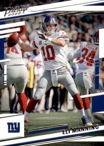 #224 Eli Manning - New York Giants - 2022 Panini Prestige Football