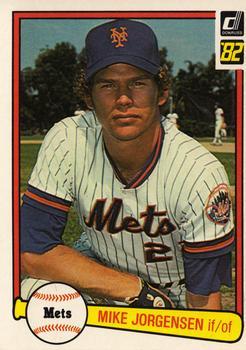 #224 Mike Jorgensen - New York Mets - 1982 Donruss Baseball
