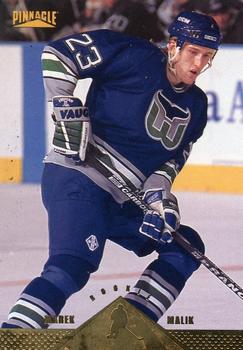 #225 Marek Malik - Hartford Whalers - 1996-97 Pinnacle Hockey