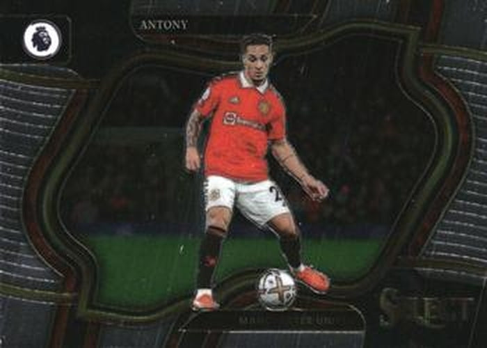 #225 Antony - Manchester United - 2022-23 Panini Select Premier League Soccer