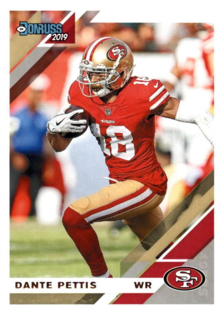 #225 Dante Pettis - San Francisco 49ers - 2019 Donruss Football