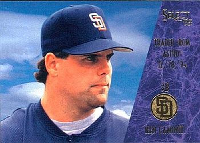 #225 Ken Caminiti - San Diego Padres - 1995 Select Baseball